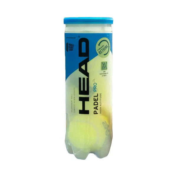Bote de Pelotas Head Padel Pro