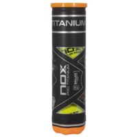 BOTE DE 4 PELOTAS DE PÁDEL PRO TITANIUM 001